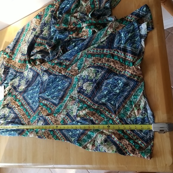 Johnny Was Rivera Tiered Wide Pants Plus Size 2X - Picture 8 of 15